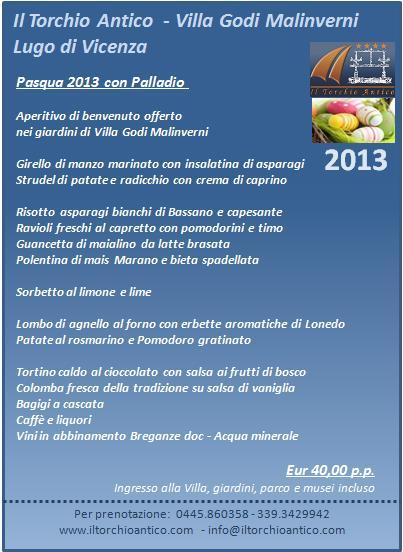 Pasqua 2013 con Palladio