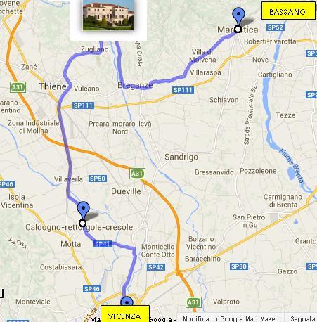 2 giorni - PALLADIO ROAD E VICENZA 